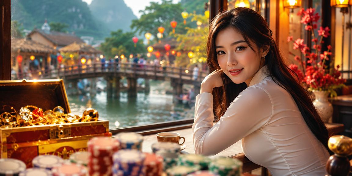 Người dùng Ninh Bình thưởng thức cà phê và tìm hiểu về thưởng hoàn tiền k20 trên điện thoại