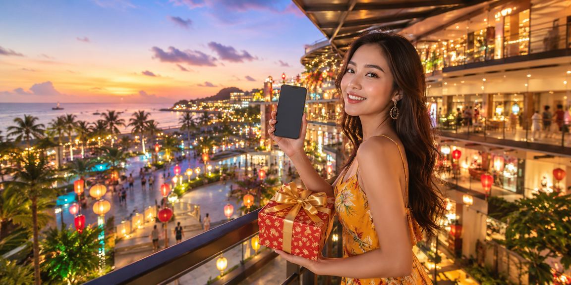 Người dùng tại Phú Quốc tham gia lễ hội casino di động và nhận khuyến mãi k20